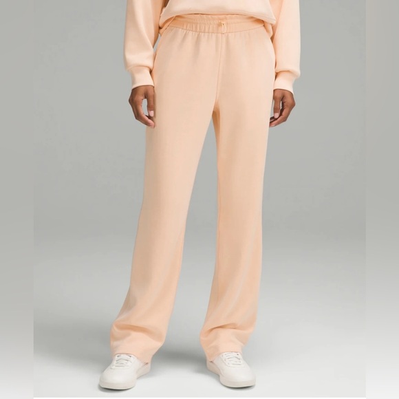 Lululemon high rise softstreme pants never worn women's size 12 Peach Bellini. - Picture 1 of 7
